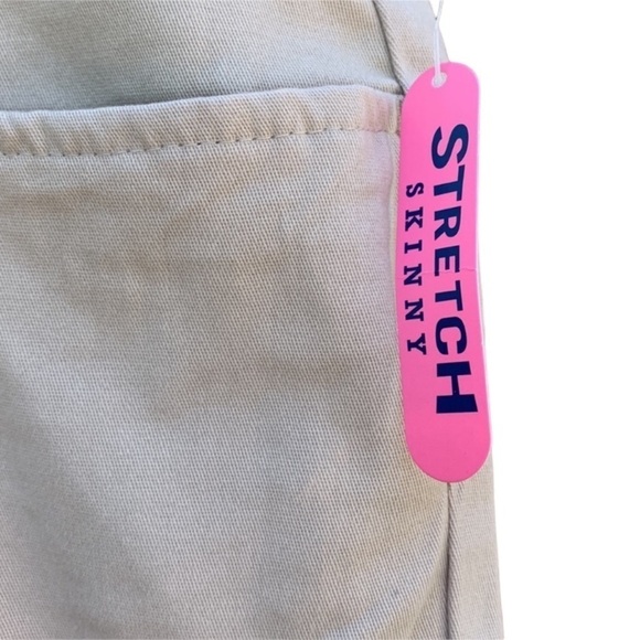 Izod women's size 13 khaki stretch skinny pants,nwt - Picture 3 of 5